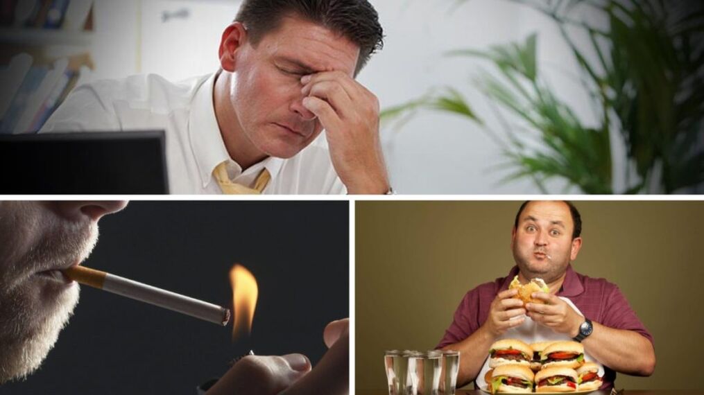 Miehen tehoa heikentävät tekijät - stressi, tupakointi, aliravitsemus